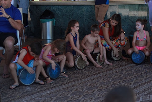 פעילות תופים לילדים